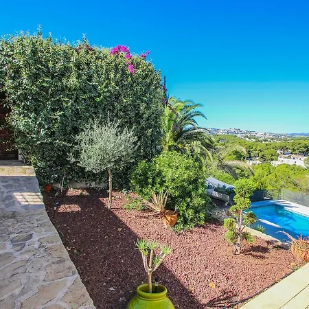 Laja - Panoramic Hillside House In Moraira