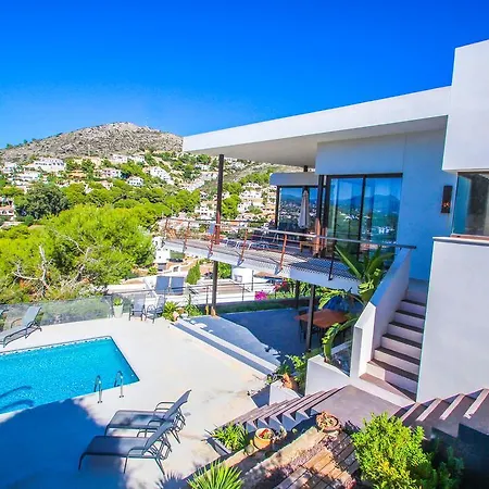 Laja - Panoramic Hillside House In * Moraira
